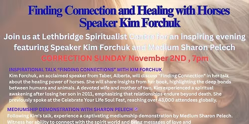 Inspirational talk and mediumship demonstration