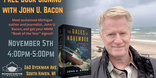 Free Book Signing with John U. Bacon