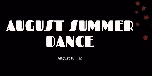 Summer Dance - August Session