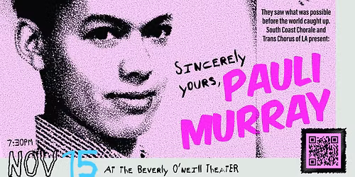 Sincerely Yours, Pauli Murray