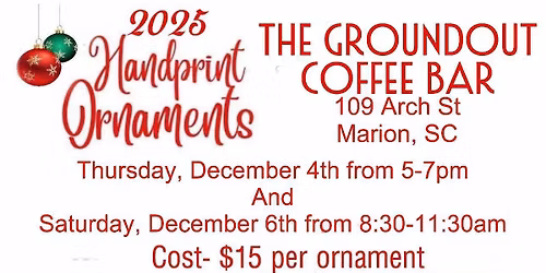 Handprint Ornaments with April Hicks