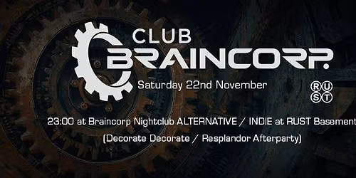 Indie\/Alternative nightclub by Club Braincorp