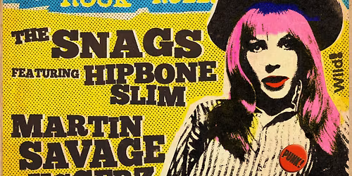 MARTIN SAVAGE & THE JIGGERZ + THE SNAGS w\/HIPBONE SLIM@the Waiting Room, SATURDAY 17th JANUARY 2026