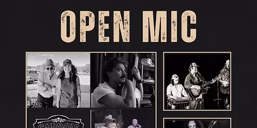 Monthly Open Mic Night @ Saloon 37
