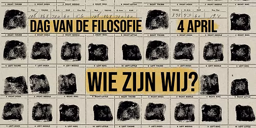 Dag van de Filosofie 2026: 'Wie zijn wij?'
