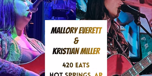 Mallory Everett and Kristian Miller at 420 Eats