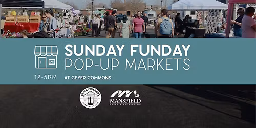Sunday Funday Pop-up Markets