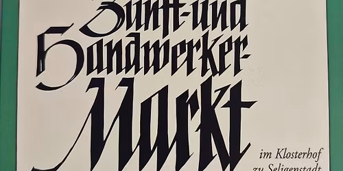 Zunft- und Handwerker Markt