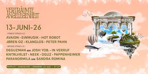 Vertr\u00e4umte Angelegenheit - Open Air 2026