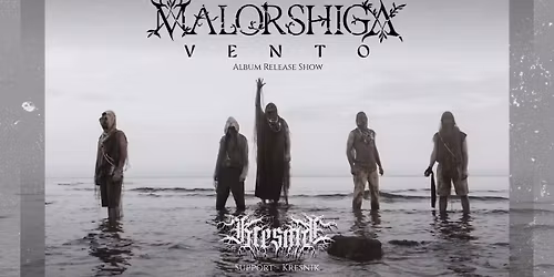 8. 5. Malorshiga "VENTO" Release Show, support: Kresnik - Kavarna Cukrarna
