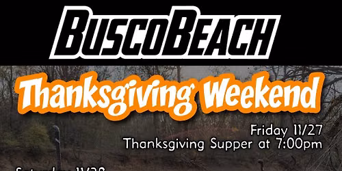 Thanksgiving Weekend