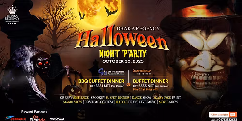 Halloween Night Party at DHAKA REGENCY
