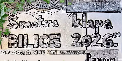 Smotra dalmatinskih klapa "BILICE 2026."