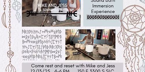 Mike and Jess Sound Immersion ceremony @ Salt City Sanctuary