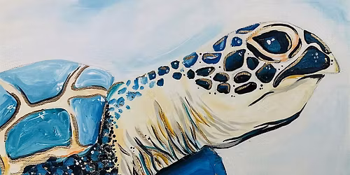 Gold Leaf Sea Turtle