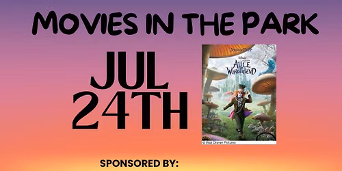 Movies in the Park - Alice in Wonderland