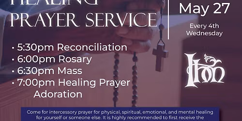 Healing Prayer Service