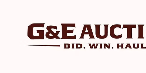 G&E Auctions Area Consignment Sale