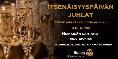 Itsen\u00e4isyysp\u00e4iv\u00e4n iltajuhla Heikkil\u00e4n kartanossa