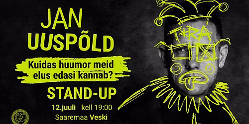 Jan Uusp\u00f5ld stand-up ''Kuidas huumor meid elus edasi kannab?''