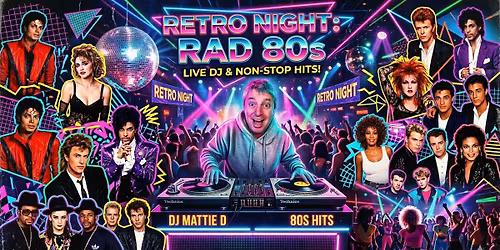 Retro Night @ Bonzer Shack: The Radical 80s