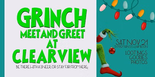 A Very Grouchy Holiday Meet & Greet