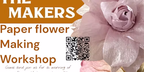 Paper flower making workshop