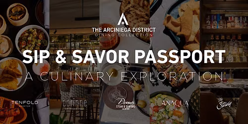 Sip & Savor Passport: A Culinary Exploration