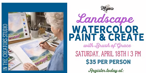 Watercolor Paint & Create