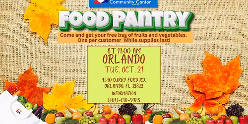 Food Pantry at Access Community Center - Orlando