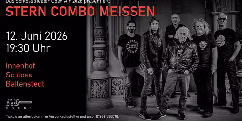 Schlosstheater Open Air 2026 | Stern Combo Meisse live in Concert