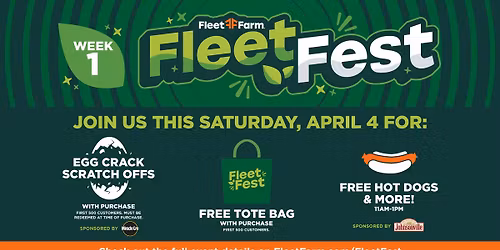 Fleet Fest Week 1 at Fleet Farm Manitowoc