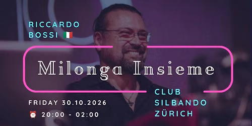 Milonga Insieme: TDJ Riccardo Bossi \ud83c\uddee\ud83c\uddf9