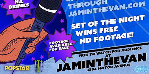 Jam in the Van Open Mic December 15th - Los Angeles