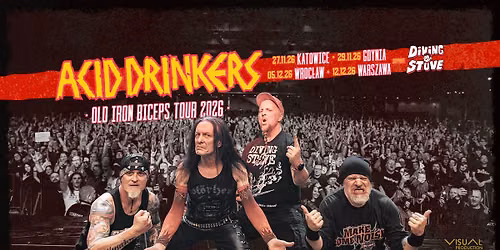 Acid Drinkers - OLD IRON BICEPS TOUR 2026 | WARSZAWA
