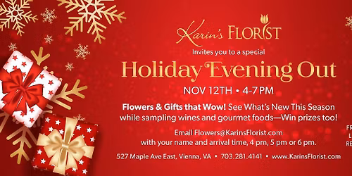 Special Holiday Evening Out