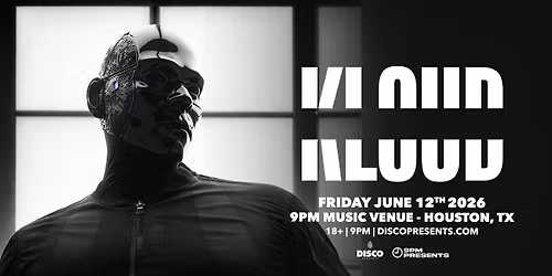 KLOUD - 9PM Music Venue - Houston - 06.12.26
