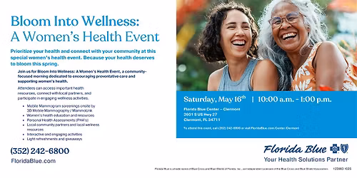 Bloom Into Wellness: A Women's Health Event
