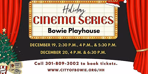 Holiday Cinema Series - City of Bowie