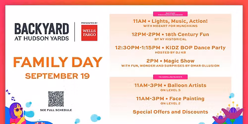 Fall Family Day at Hudson Yards