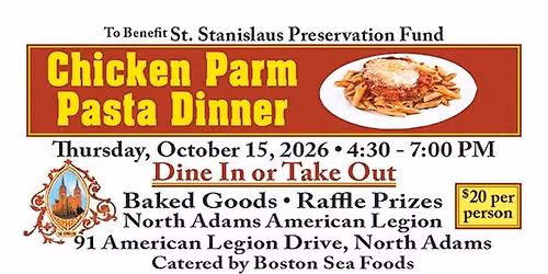 3rd annual Chicken Parm dinner
