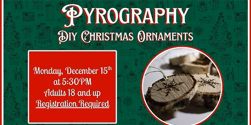 DIY Christmas Ornaments with Pyrography