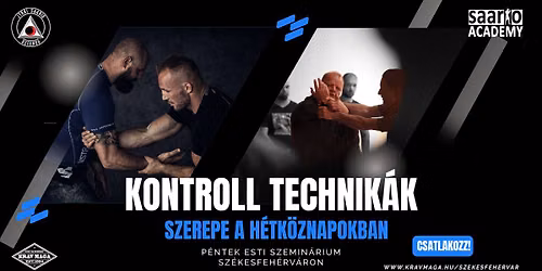 Kontroll technik\u00e1k szerepe a h\u00e9tk\u00f6znapokban