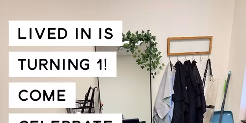 Lived In is turning 1!!\u2728\ud83e\udef6\ud83c\udffb\ud83e\ude77\ud83e\ude77