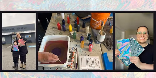 Water Marble- Paper & Canvas Workshop