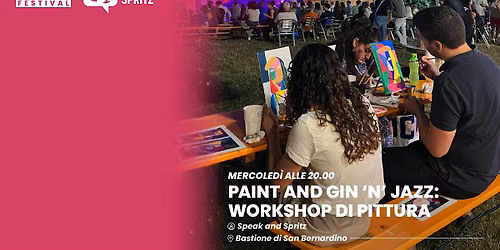 PAINT AND GIN 'N' JAZZ: Workshop di Pittura | Mura Festival