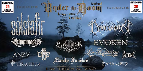 Under the Doom 2026 - Lisboa