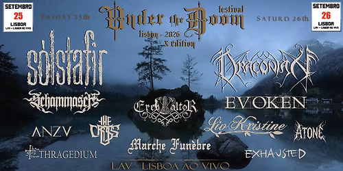 Under the Doom 2026 - Lisboa