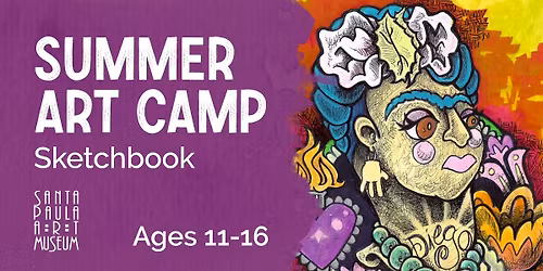 2026 Summer Art Camp: Sketchbook (Ages 11-16)