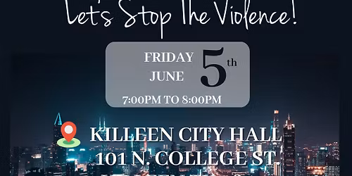 Community Stop The Violence Prayer Vigil